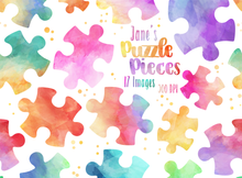 Puzzle Pieces Graphics Set