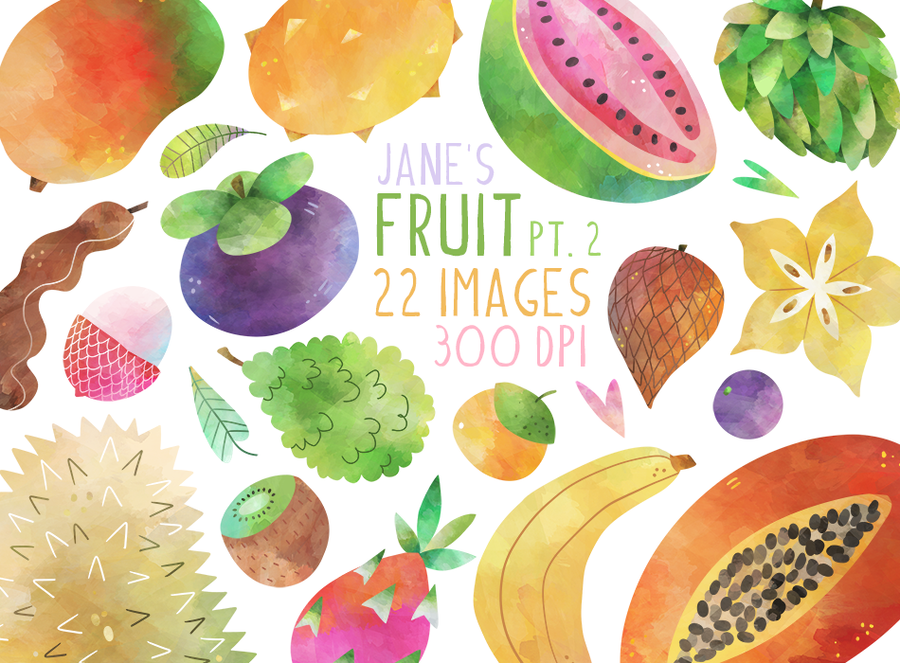 Fruits Graphics Set – Digitalartsi