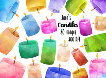 Candles Graphics Set