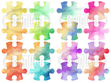 Puzzle Pieces Graphics Set